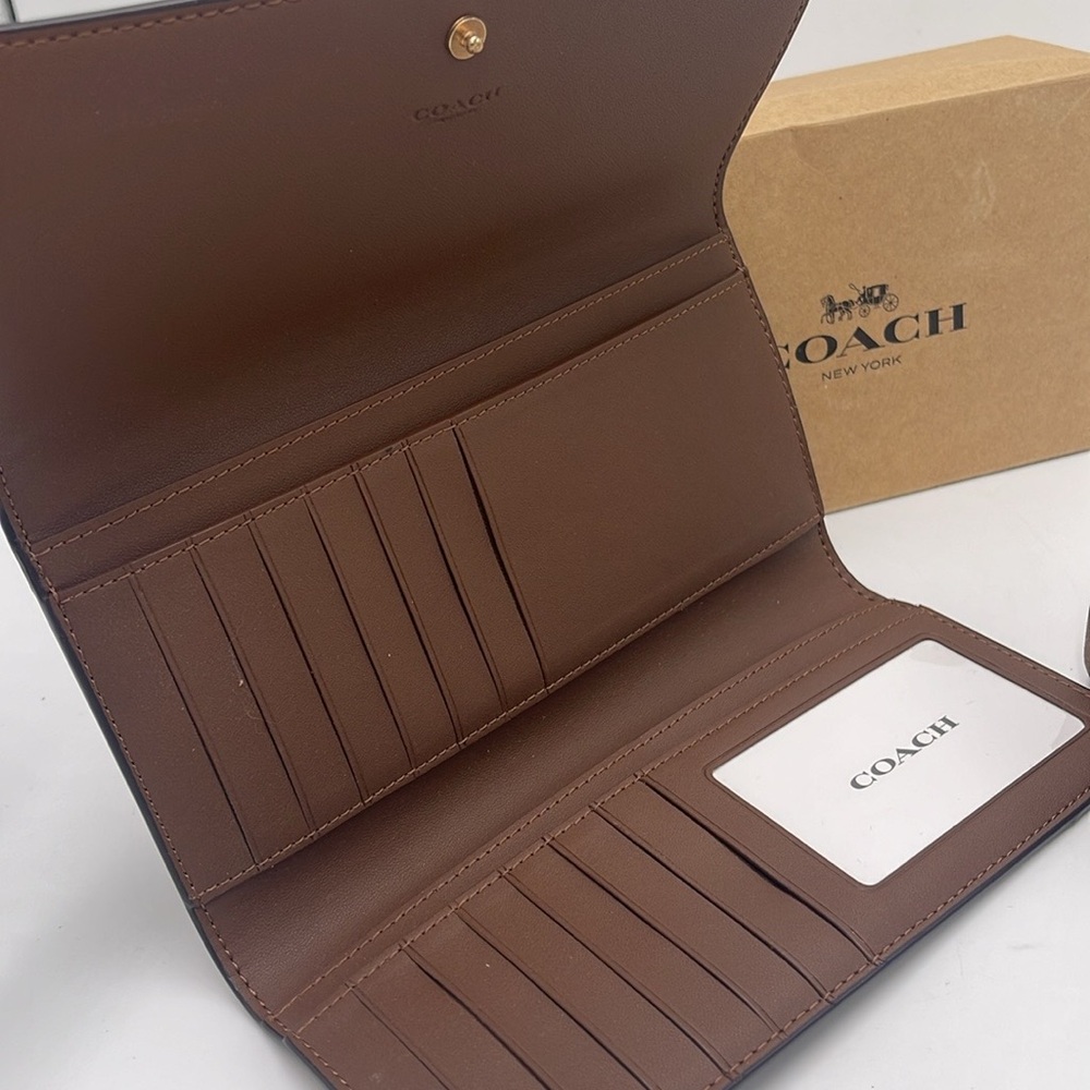Coach Brown Wallet - Picture 9 of 16